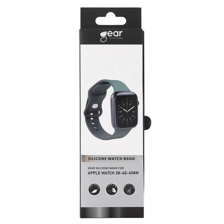 Gear Klokkearmbånd Silikon OLIVENGRØNN Apple Watch 38/40/41mm