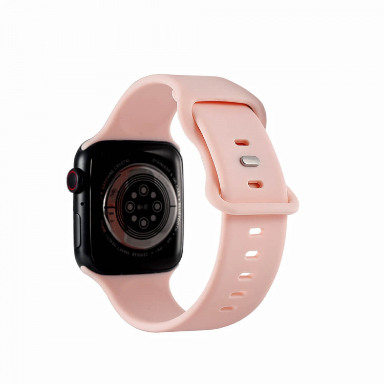 Gear Klokkearmbånd Silikon Apple Watch 38/40/41mm Rosa Gear Klokkearmbånd Silikon Apple Watch 38/40/41mm Rosa