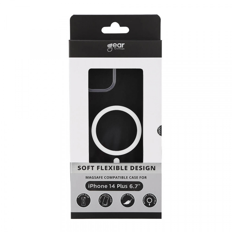 Gear Mobildeksel TPE/PC MagSeries Transparent - iPhone 14 Plus