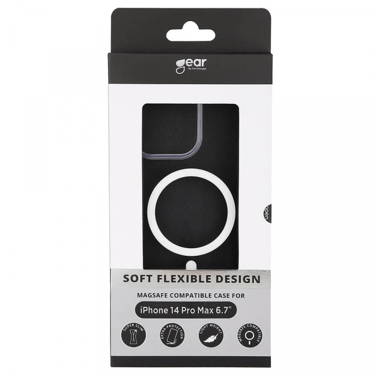 Gear Mobildeksel TPE/PC MagSeries Transparent - iPhone 14 Pro Max