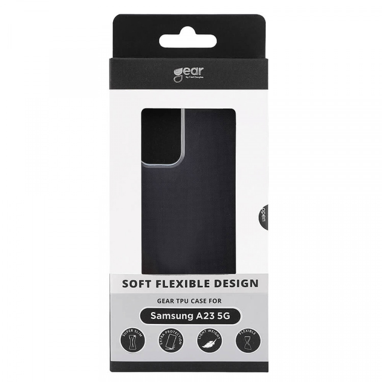 Gear Mobildeksel TPU Transparent - Samsung Galaxy A23 5G Gear Mobildeksel TPU Transparent - Samsung Galaxy A23 5G