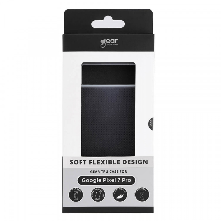 Gear Mobildeksel TPU Transparent Google Pixel 7 Pro Gear Mobildeksel TPU Transparent Google Pixel 7 Pro
