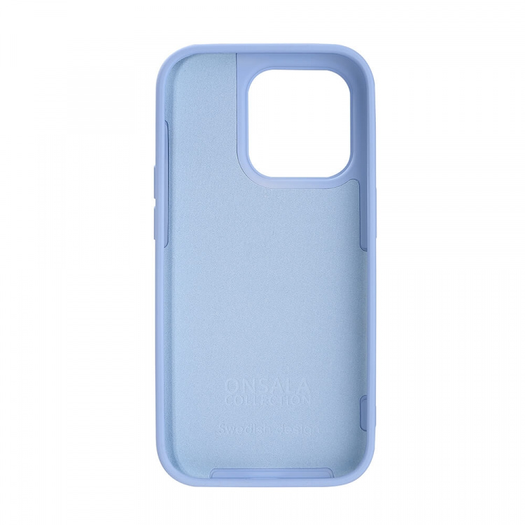 Onsala Mobildeksel Silikon Light Blue - iPhone 14 Pro