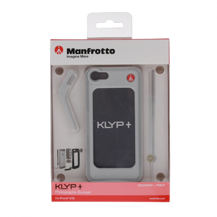 Manfrotto Etui iPhone 5/5S KLYP Rød Manfrotto Etui iPhone 5/5S KLYP Rød