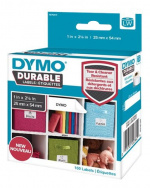 DYMO LW Durable liten flerbruksboks 25mm x 54mm, 160 etiketter