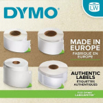 DYMO LW Durable strekkode 19mm x 64mm, 900 etiketter, vit