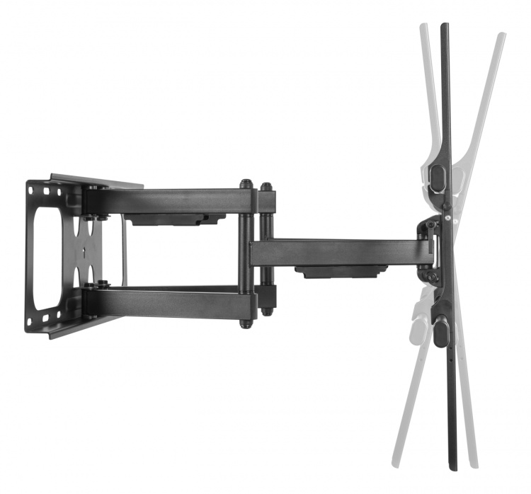 DELTACO OFFICE Kraftig 3-veis veggfeste i full-motion, 65-100