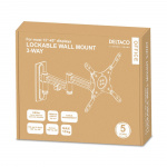 DELTACO lockable 3-way Monitor Mount, 13 DELTACO lockable 3-way Monitor Mount, 13