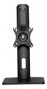 DELTACO OFFICE Høydejusterbart bordstativ for skjerm, m. tilt og sving