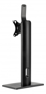 DELTACO OFFICE Høydejusterbart bordstativ for skjerm, m. tilt og sving