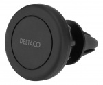 DELTACO Magnetisk, justerbar bilholder for smarttelefoner, svart