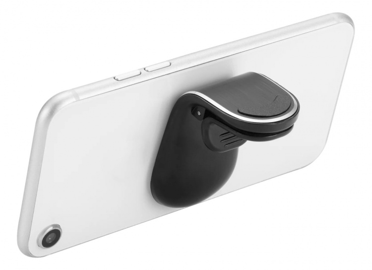 DELTACO Magnetisk bilholder for smarttelefoner, viftegrillfeste, vinklet, svart DELTACO Magnetisk bilholder for smarttelefoner, viftegrillfeste, vinklet, svart