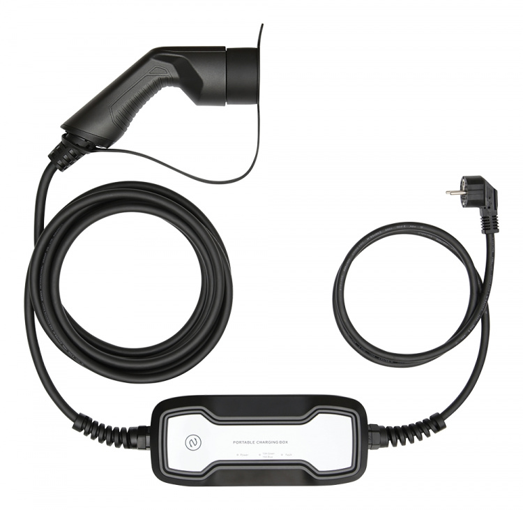 DELTACO EV-cable Mode 2, Schuko - type 2, 6-16A, 5M