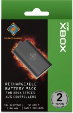 DELTACO GAMING Xbox Series X oppladbar 1100mAh batteripakke for håndholdt kontroller