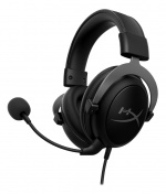 HyperX Cloud II Gun Metal, 7.1 lyd, 53 mm drivere, USB, svart/grå