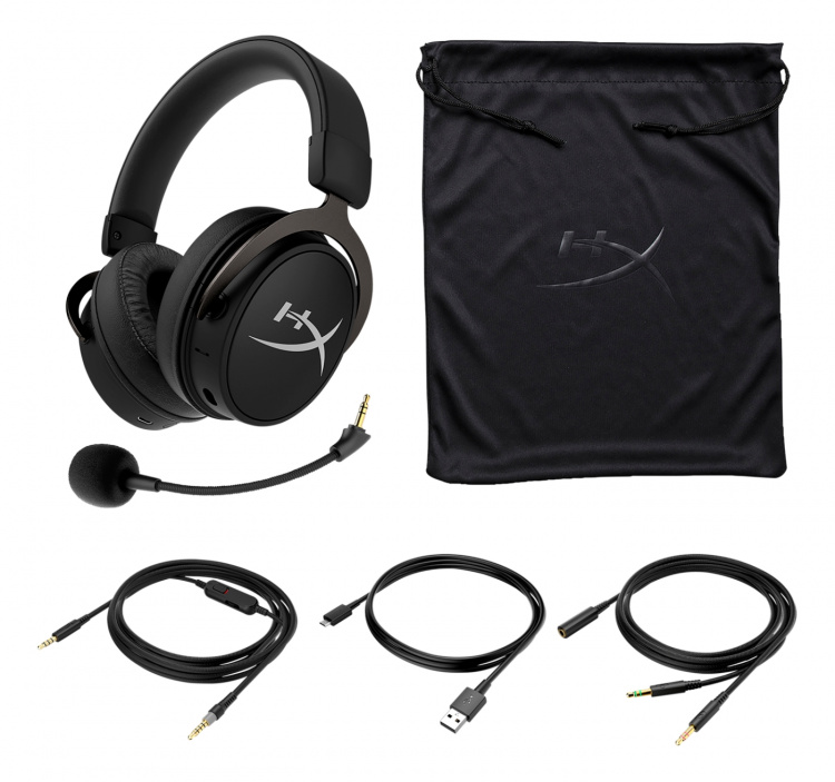 HyperX Cloud MIX - Gaming-hodesett svart-gunmetal