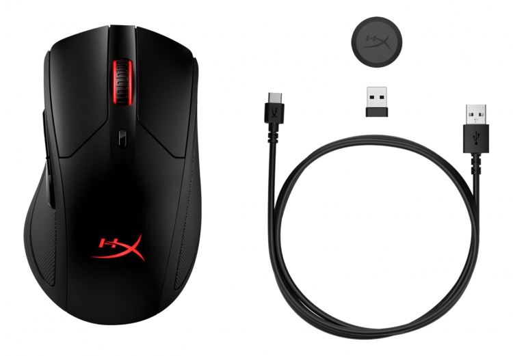 HyperX Pulsefire Dart trådløs spillmus, svart HyperX Pulsefire Dart trådløs spillmus, svart