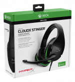 HyperX CloudX Stinger Gaming Headset, svart/grønn HyperX CloudX Stinger Gaming Headset, svart/grønn