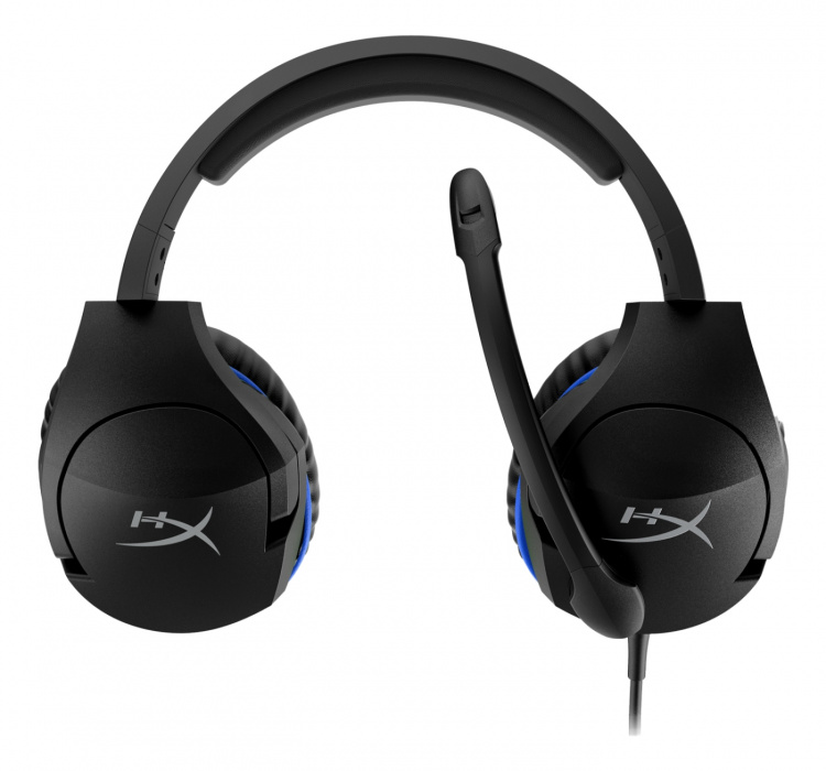 HyperX Cloud Stinger Gaming-hodesett for PS5, svart/blå