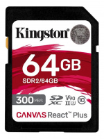 Kingston 64 GB Canvas React Plus SDXC UHS-II