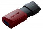 Kingston DataTraveler Exodia M USB-minnepinne, 128 GB, USB 3.2 Gen 1, svart/rød