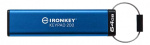 Kingston 64 GB IronKey Keypad 200, FIPS 140-3 Lvl 3 (i påvente) AES-256