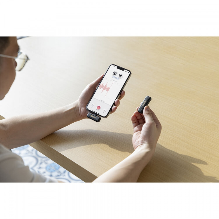 BOYA Trådløst Mikrofonsystem x1 BY-WM3 For Lightning