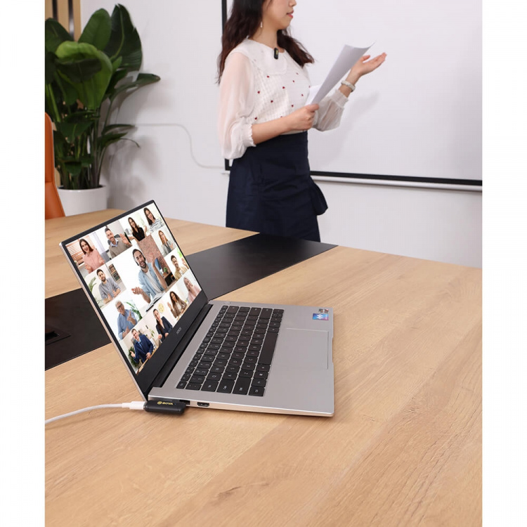 BOYA Trådløst Mikrofonsystem x1 BY-WM3 For USB-C BOYA Trådløst Mikrofonsystem x1 BY-WM3 For USB-C