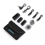 BOYA Trådløs mikrofon x2 BY-XM6-S2 Mini 3.5mm BOYA Trådløs mikrofon x2 BY-XM6-S2 Mini 3.5mm