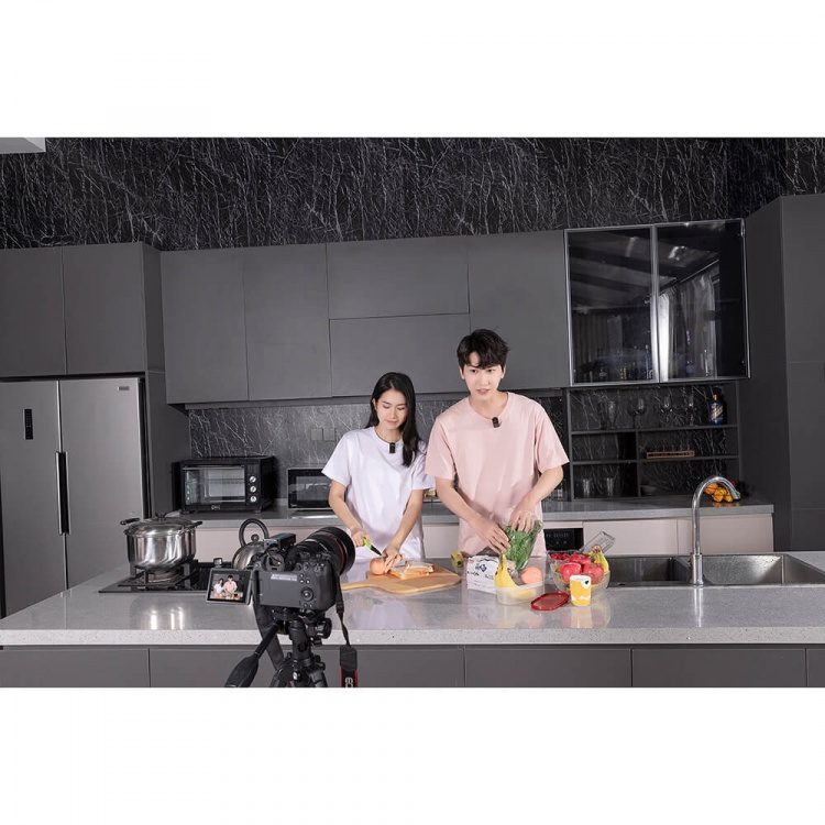 BOYA Trådløs mikrofon x2 BY-XM6-S2 Mini 3.5mm BOYA Trådløs mikrofon x2 BY-XM6-S2 Mini 3.5mm