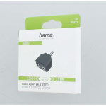 Hama Adapter Audio 2x 3,5 Uttak til 3,5 Kontakt Stereo