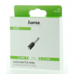 Hama Adapter Audio 3.5 til 6.3 Hunn til Hann Mono