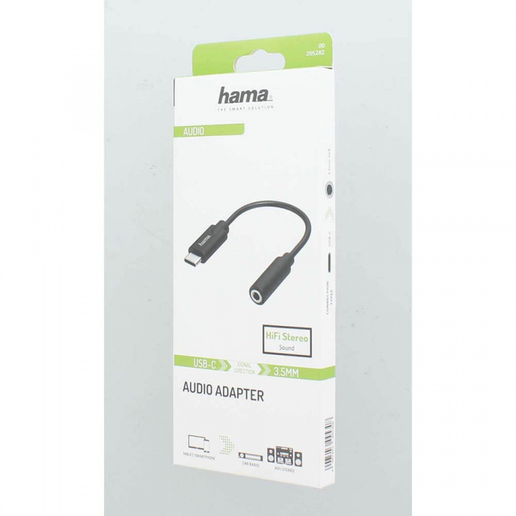 Hama Audio Adapter USB-C to 3.5 mm Stereo