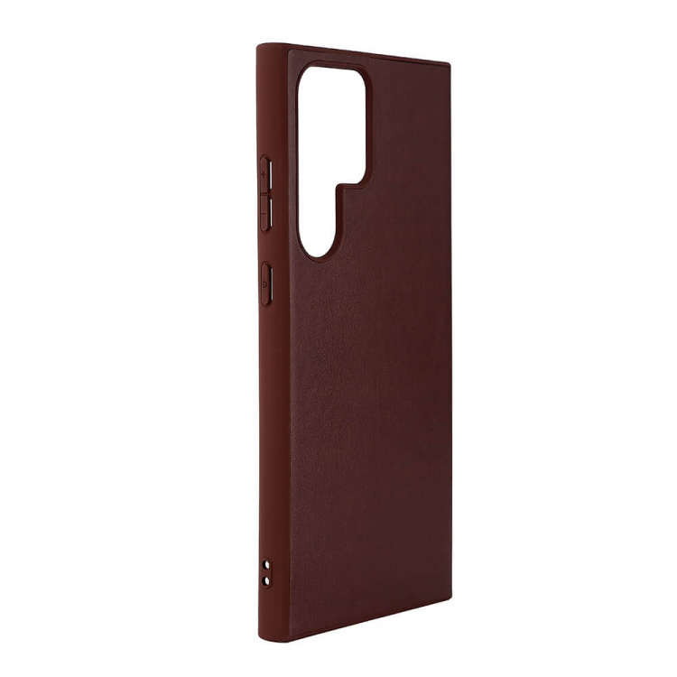 Buffalo Back cover PU Samsung S23 5G Ultra Brown