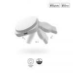 Zens 2-i-1 magnetisk + trådløs lader for klokke Zens 2-i-1 magnetisk + trådløs lader for klokke