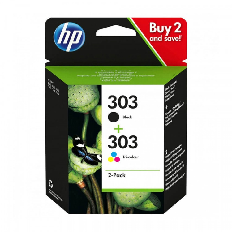 HP Blekk 3YM92AE 303 Multipack