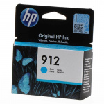HP Blekk 3YL77AE 912 Cyan HP Blekk 3YL77AE 912 Cyan