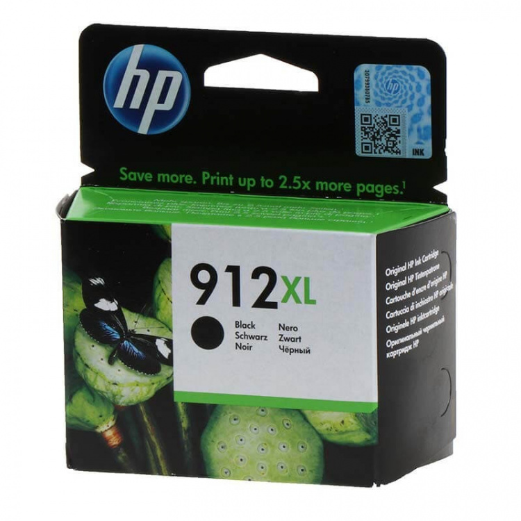 HP Blekk 3YL84AE 912XL Svart HP Blekk 3YL84AE 912XL Svart