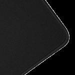 DELTACO GAMING DMP460 L musematte, 450x400, sømde kanter, svart