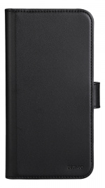 DELTACO lommebokveske 2-i-1, iPhone 14 Plus magnetisk skall, svart