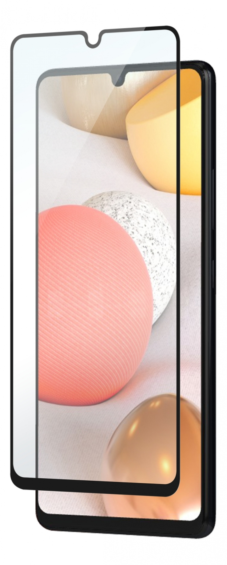 DELTACO skjermbeskytter til Samsung Galaxy A42, 2,5D herdet glass, 9H hardhet