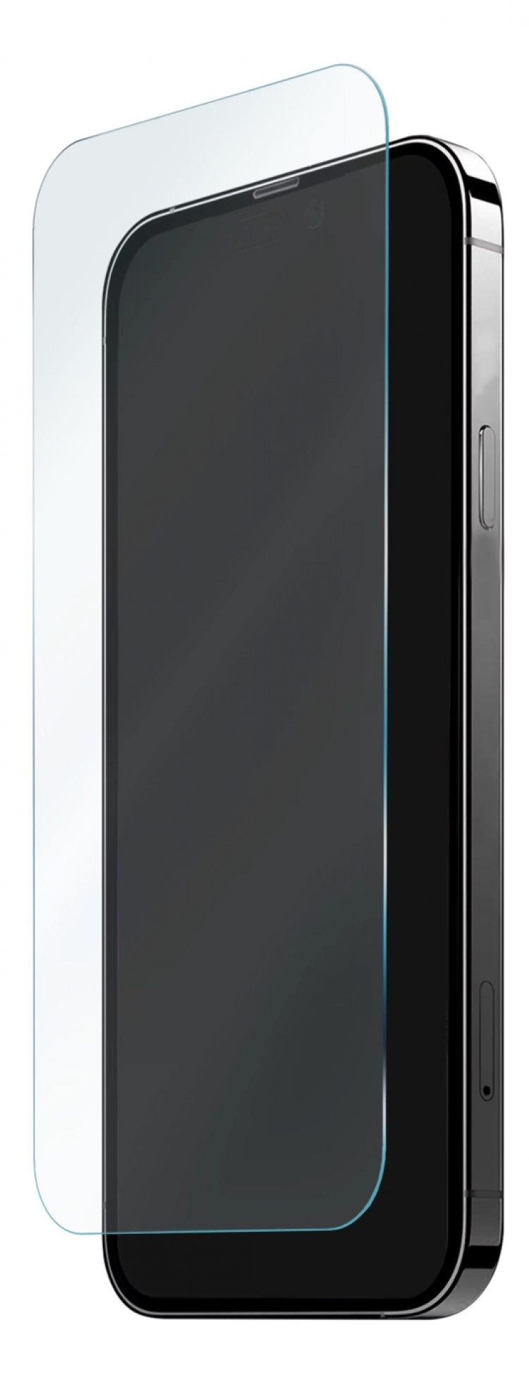 DELTACO skjermbeskytter til Apple iPhone 14 Pro, 2,5D herdet glass, 9H hardhet