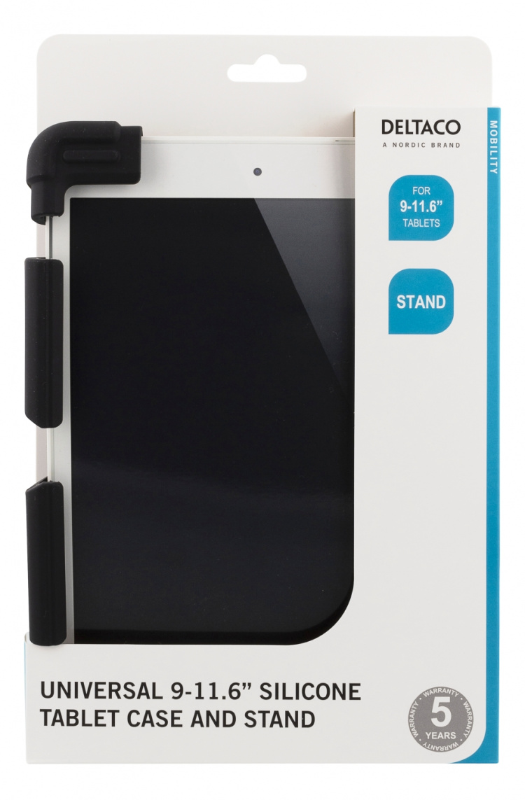 DELTACO silikonskall for 9-11,6