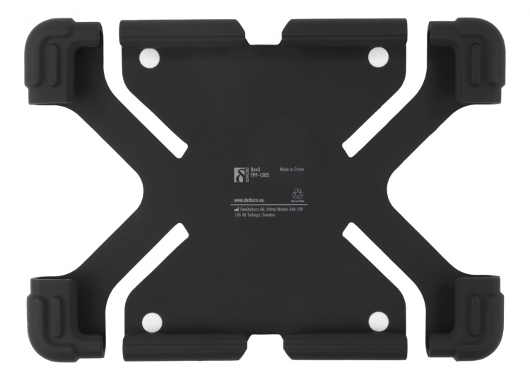 DELTACO silikonskall for 9-11,6