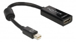 DeLOCK Adapter mini Displayport 1.1 hann > HDMI hunn Passiv