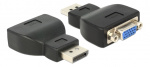 DeLOCK Adapter Displayport 1.1 hann > VGA hunn svart