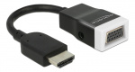 DeLOCK Adapter HDMI-A hann > VGA hunn med lyd