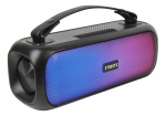 Streetz B200 Boombox 2x 7,5 W, IPX5, AUX, USB flash, LED, svart Streetz B200 Boombox 2x 7,5 W, IPX5, AUX, USB flash, LED, svart