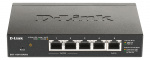 dlink 5-port Gigabit PoE Smart Managed Switch med 1 PD-port