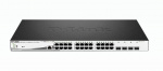 dlink DGS 1210-28MP-svitsj 24x10/100/1000 PoE+ + 4 x Gigabit SFP